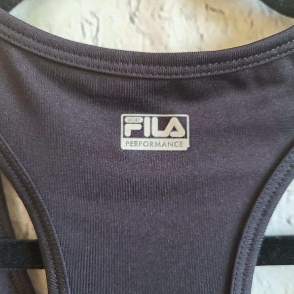 Fila Multi-Color Athletic Racer Back Tank Top S - Picture 4 of 7